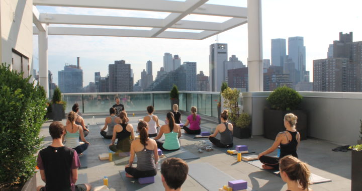 Yoga sur les toits de New York